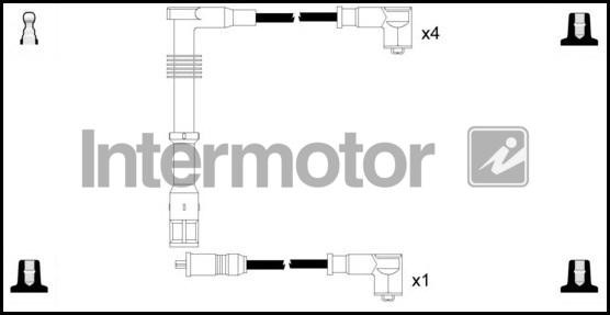 INTERMOTOR 73909 - Kit de câbles d'allumage cwaw.fr