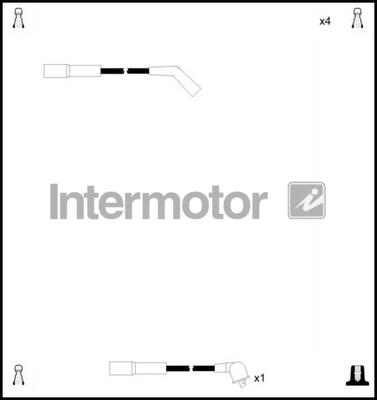 INTERMOTOR 73908 - Kit de câbles d'allumage cwaw.fr