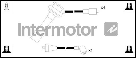 INTERMOTOR 73400 - Kit de câbles d'allumage cwaw.fr