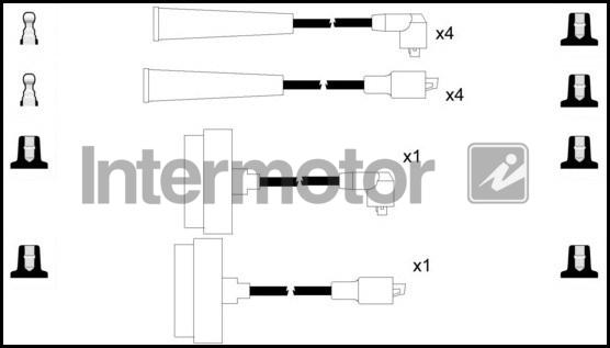 INTERMOTOR 73544 - Kit de câbles d'allumage cwaw.fr