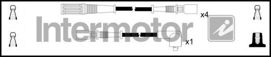 INTERMOTOR 73664 - Kit de câbles d'allumage cwaw.fr