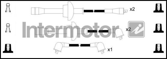 INTERMOTOR 73603 - Kit de câbles d'allumage cwaw.fr