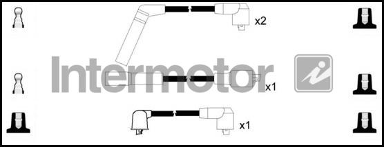 INTERMOTOR 73684 - Kit de câbles d'allumage cwaw.fr