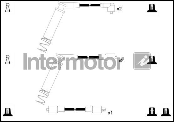 INTERMOTOR 73633 - Kit de câbles d'allumage cwaw.fr