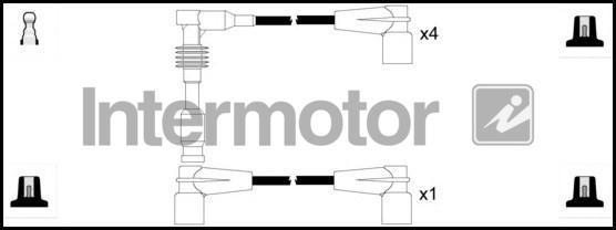 INTERMOTOR 73802 - Kit de câbles d'allumage cwaw.fr