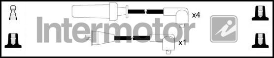 INTERMOTOR 73306 - Kit de câbles d'allumage cwaw.fr