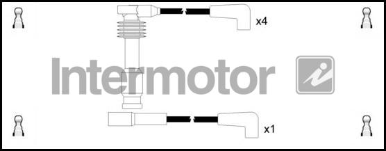 INTERMOTOR 73700 - Kit de câbles d'allumage cwaw.fr