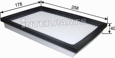 InterParts IPA-602 - Filtre à air cwaw.fr