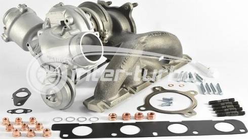 INTER-TURBO IT-06H145702E - Turbocompresseur, suralimentation cwaw.fr