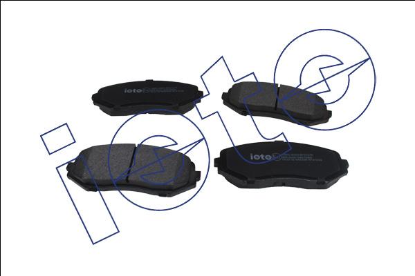 IOTO 10903-30203 - Kit de plaquettes de frein, frein à disque cwaw.fr