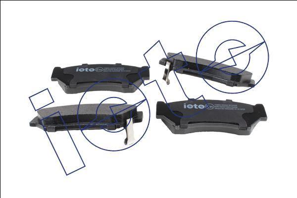 IOTO 10902-30202 - Kit de plaquettes de frein, frein à disque cwaw.fr