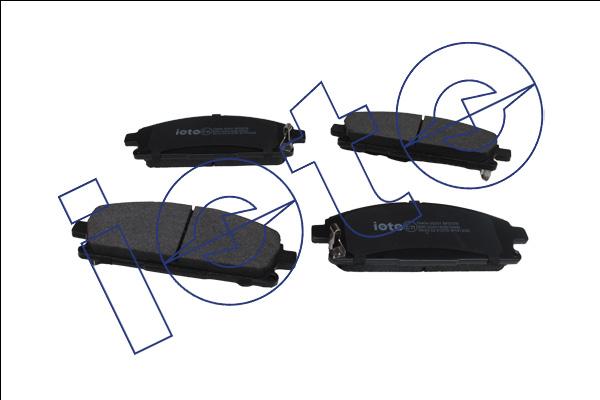IOTO 10404-30201 - Kit de plaquettes de frein, frein à disque cwaw.fr