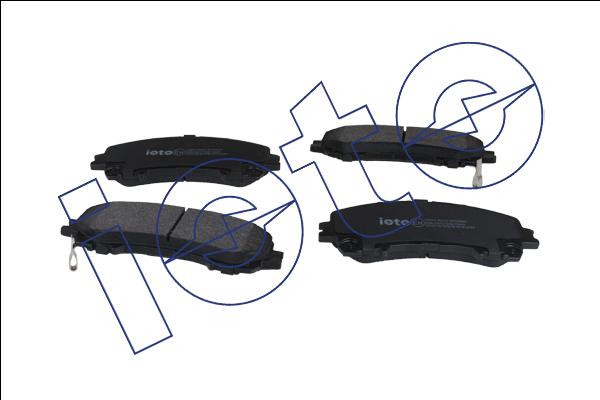 IOTO 10404-30202 - Kit de plaquettes de frein, frein à disque cwaw.fr