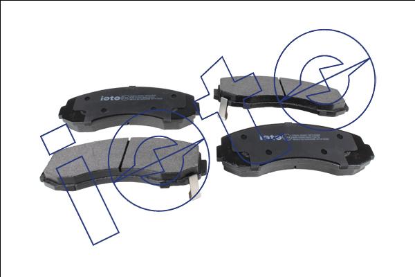 IOTO 10502-30201 - Kit de plaquettes de frein, frein à disque cwaw.fr