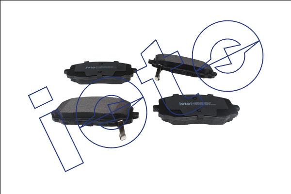IOTO 10507-30201 - Kit de plaquettes de frein, frein à disque cwaw.fr
