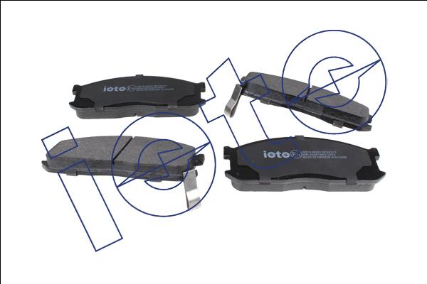 IOTO 10510-30201 - Kit de plaquettes de frein, frein à disque cwaw.fr