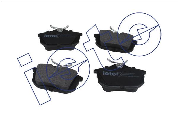 IOTO 10606-30203 - Kit de plaquettes de frein, frein à disque cwaw.fr