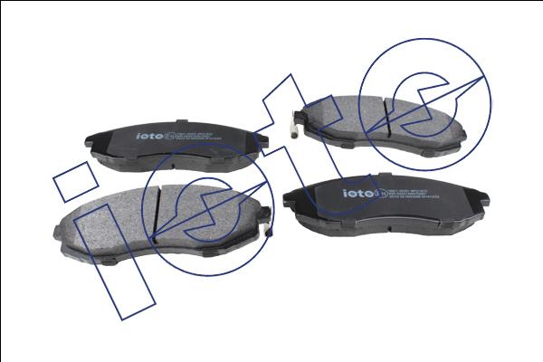 IOTO 10601-30201 - Kit de plaquettes de frein, frein à disque cwaw.fr