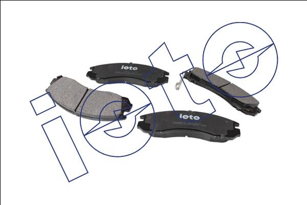 IOTO 10601-30202 - Kit de plaquettes de frein, frein à disque cwaw.fr