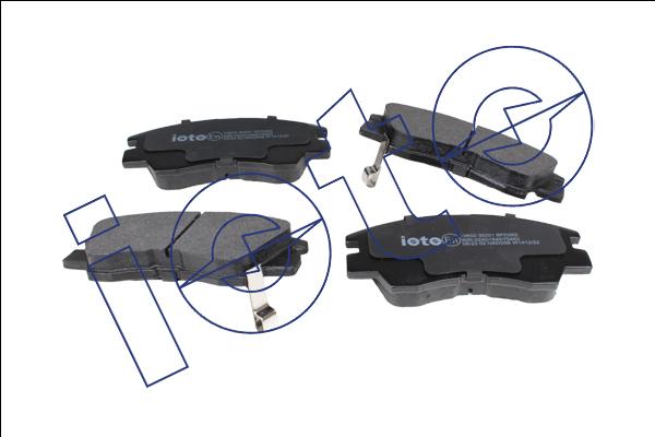 IOTO 10602-30201 - Kit de plaquettes de frein, frein à disque cwaw.fr