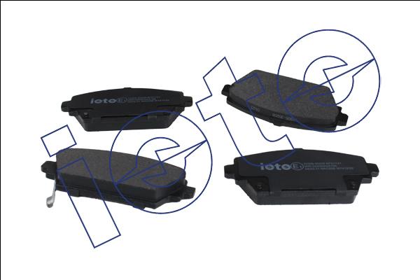 IOTO 10305-30208 - Kit de plaquettes de frein, frein à disque cwaw.fr