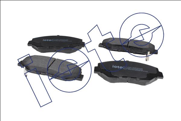 IOTO 10301-30209 - Kit de plaquettes de frein, frein à disque cwaw.fr