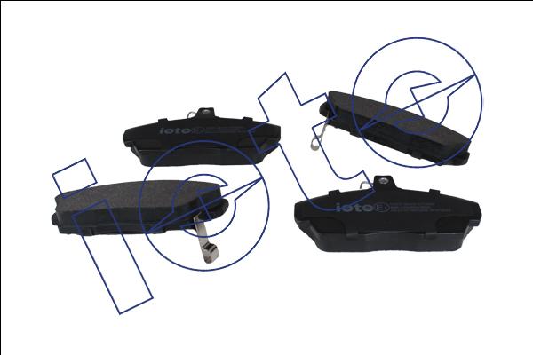 IOTO 10301-30204 - Kit de plaquettes de frein, frein à disque cwaw.fr