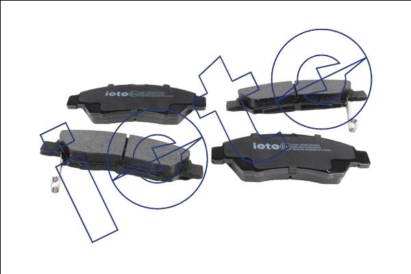 IOTO 10301-30203 - Kit de plaquettes de frein, frein à disque cwaw.fr