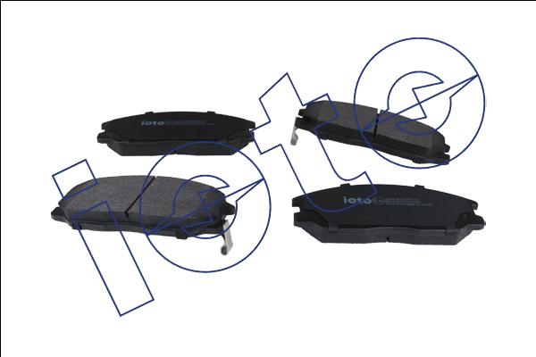 IOTO 10204-30203 - Kit de plaquettes de frein, frein à disque cwaw.fr