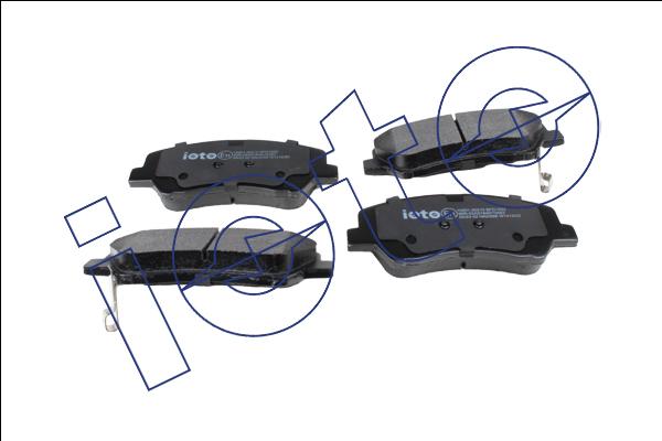 IOTO 10201-30210 - Kit de plaquettes de frein, frein à disque cwaw.fr
