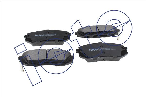 IOTO 10208-30202 - Kit de plaquettes de frein, frein à disque cwaw.fr