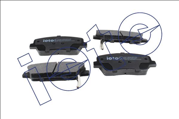 IOTO 10211-30202 - Kit de plaquettes de frein, frein à disque cwaw.fr