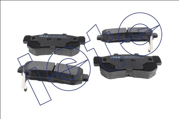 IOTO 10213-30203 - Kit de plaquettes de frein, frein à disque cwaw.fr