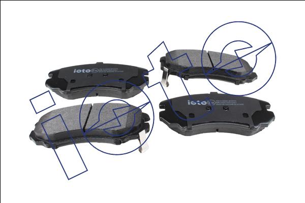 IOTO 10213-30202 - Kit de plaquettes de frein, frein à disque cwaw.fr