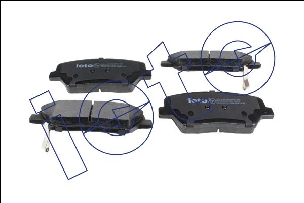 IOTO 10212-30206 - Kit de plaquettes de frein, frein à disque cwaw.fr