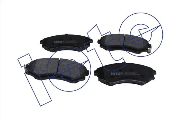 IOTO 10212-30201 - Kit de plaquettes de frein, frein à disque cwaw.fr