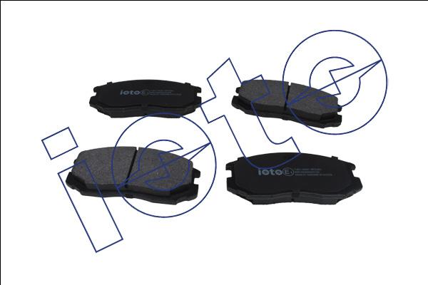 IOTO 11301-30201 - Kit de plaquettes de frein, frein à disque cwaw.fr