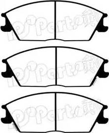 IPS Parts IBD-1594 - Kit de plaquettes de frein, frein à disque cwaw.fr