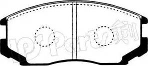 IPS Parts IBD-1532 - Kit de plaquettes de frein, frein à disque cwaw.fr