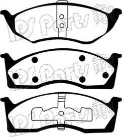 IPS Parts IBD-1099 - Kit de plaquettes de frein, frein à disque cwaw.fr