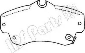 IPS Parts IBD-1094 - Kit de plaquettes de frein, frein à disque cwaw.fr