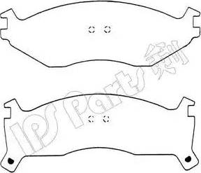 IPS Parts IBD-1056 - Kit de plaquettes de frein, frein à disque cwaw.fr