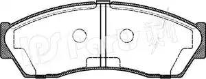 IPS Parts IBD-1008 - Kit de plaquettes de frein, frein à disque cwaw.fr