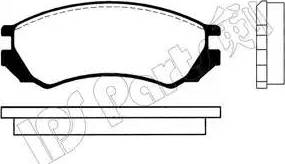 IPS Parts IBD-1010 - Kit de plaquettes de frein, frein à disque cwaw.fr