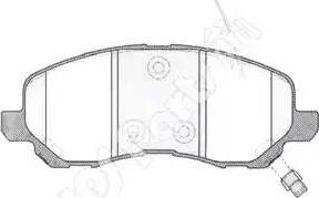 IPS Parts IBD-1088 - Kit de plaquettes de frein, frein à disque cwaw.fr