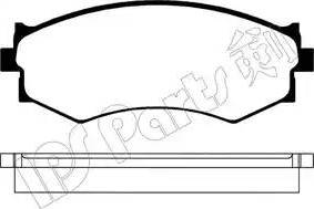 IPS Parts IBD-1144 - Kit de plaquettes de frein, frein à disque cwaw.fr