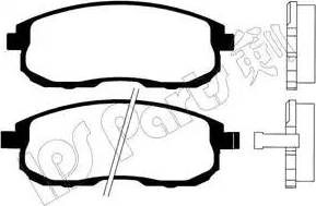 IPS Parts IBD-1143 - Kit de plaquettes de frein, frein à disque cwaw.fr