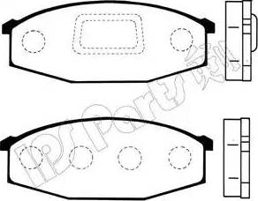 IPS Parts IBD-1131 - Kit de plaquettes de frein, frein à disque cwaw.fr