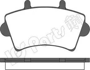 IPS Parts IBD-1171 - Kit de plaquettes de frein, frein à disque cwaw.fr