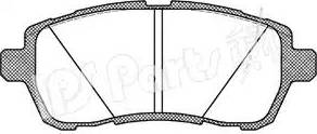 IPS Parts IBD-1304 - Kit de plaquettes de frein, frein à disque cwaw.fr